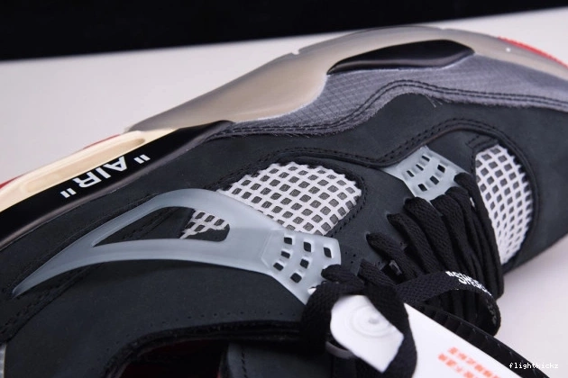 CV9388-001 x 4 Retro Off White Air Jordan Bred 0804